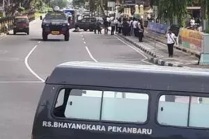 Mapolda Riau diserang teroris, begini kondisi terkininya