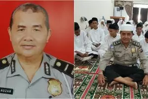 5 Fakta keseharian Ipda Auzar, rajin dhuha hingga asuh 500 anak yatim