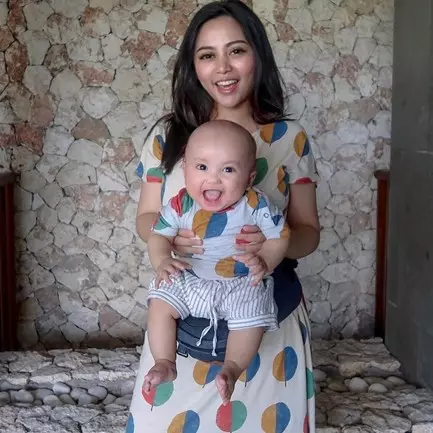 Persis boneka, begini 12 ekspresi gemas Xabiru anak Rachel Vennya