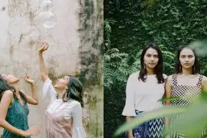 13 Potret keseruan Vero-Val, finalis 'AsNTM' saat liburan di Jogja