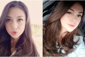 Jalani pemotretan, Celine Evangelista berubah total & bikin pangling