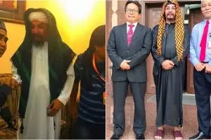 10 Penampilan Limbad kenakan baju muslim, jauh dari kesan garang