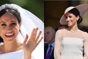 6 Pesona Meghan Markle saat pertama kali hadiri acara resmi kerajaan