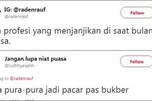 10 Profesi yang laku saat Ramadan ala netizen, ngawurnya lucu abis