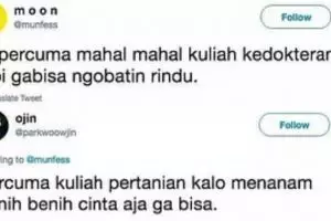 9 Cuitan 'percuma kuliah' ini kocak banget, bikin ketawa sampai wisuda