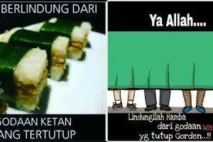 10 Meme 'godaan puasa' ini bikin pengen waktu berbuka segera tiba
