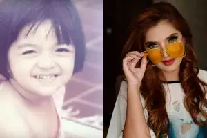 10 Transformasi Ashanty, dari imut-imut hingga jadi hot mama