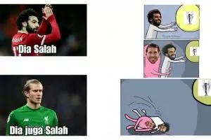 10 Meme insiden Ramos dan Salah ini bikin ketawa miris