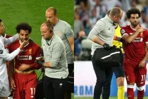 Ini alasan Ronaldo langsung menghampiri saat Salah cedera