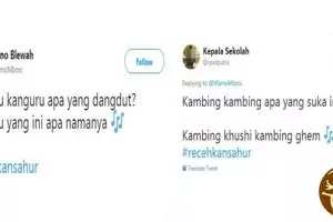 10 Tebak-tebakan ngaco ini jawabannya bikin nggak tahan ikut bernyanyi
