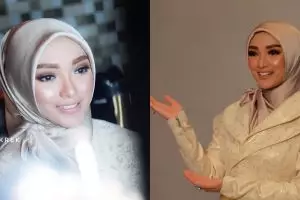 Kerap tampil seksi, ini 7 pesona Zaskia Gotik dengan balutan hijab