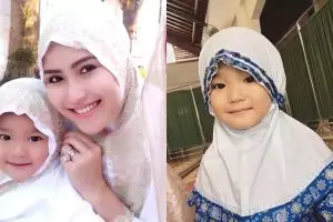 Selfie bareng Ayu Ting Ting, Bilqis disebut lebih mirip Enji