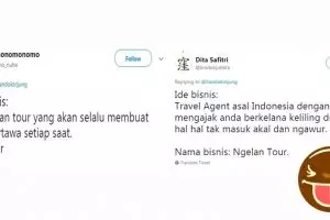 9 Cuitan pelesetan bisnis agen travel ini bikin ngakak guling-guling