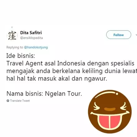 9 Cuitan pelesetan bisnis agen travel ini bikin ngakak guling-guling