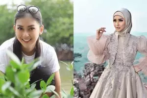 8 Potret memesona Kevin Liliana saat berhijab, langsung bikin pangling