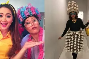 10 Potret Okky Lukman kenakan kostum unik, kreatif & penuh totalitas