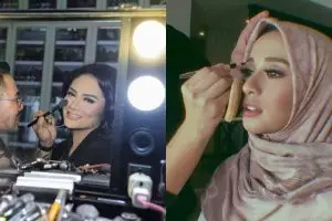 Di balik layar 6 seleb tampil cantik sempurna di televisi 