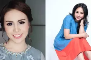 Foto bareng Nagita Slavina, wajah Momo Geisha jadi sorotan netizen 