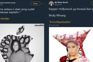 10 Cuitan kocak 'Recehkan Twitter' ini bikin ketawa ngakak