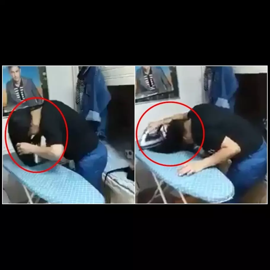 Wanita ini setrika rambutnya sendiri demi tampil keren