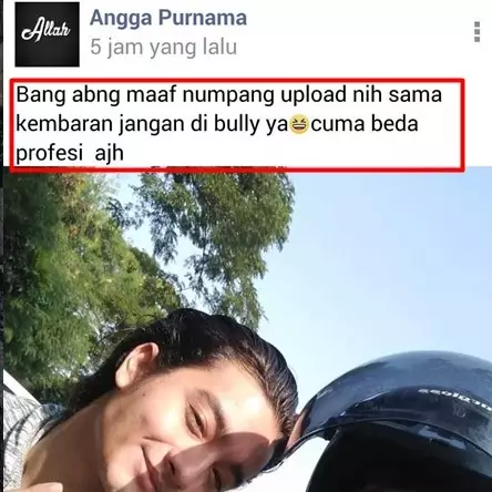 Foto bareng Bryan Domani, driver ojol ini malah dibilang lebih ganteng