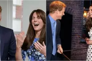 10 Potret hangat Pangeran Harry dan Kate Middleton, ipar goals