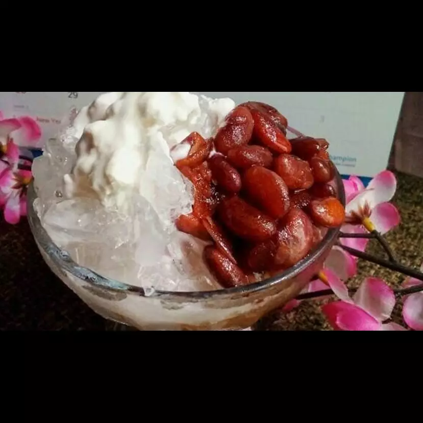 Resep mudah bikin es kacang merah, takjil manis khas kota Manado