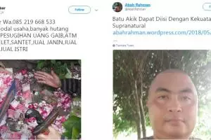8 Kelakuan warganet tawarkan jasa & benda gaib via online, serem abis