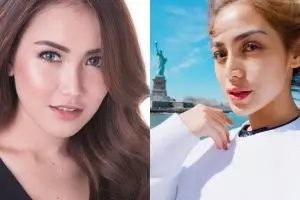 Berfoto bareng, alis Ayu Ting Ting dibandingkan alis Jessica Iskandar