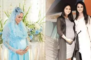 10 Gaya Rini Yulianti hamil anak pertama, tetap stylish & memesona