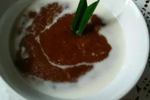 Bosan bubur sumsum? Yuk bikin bubur ganepo untuk takjil buka puasa