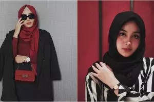 10 Gaya Isnaini Fauziah, hijaber cantik anggota baru manajemen Awkarin