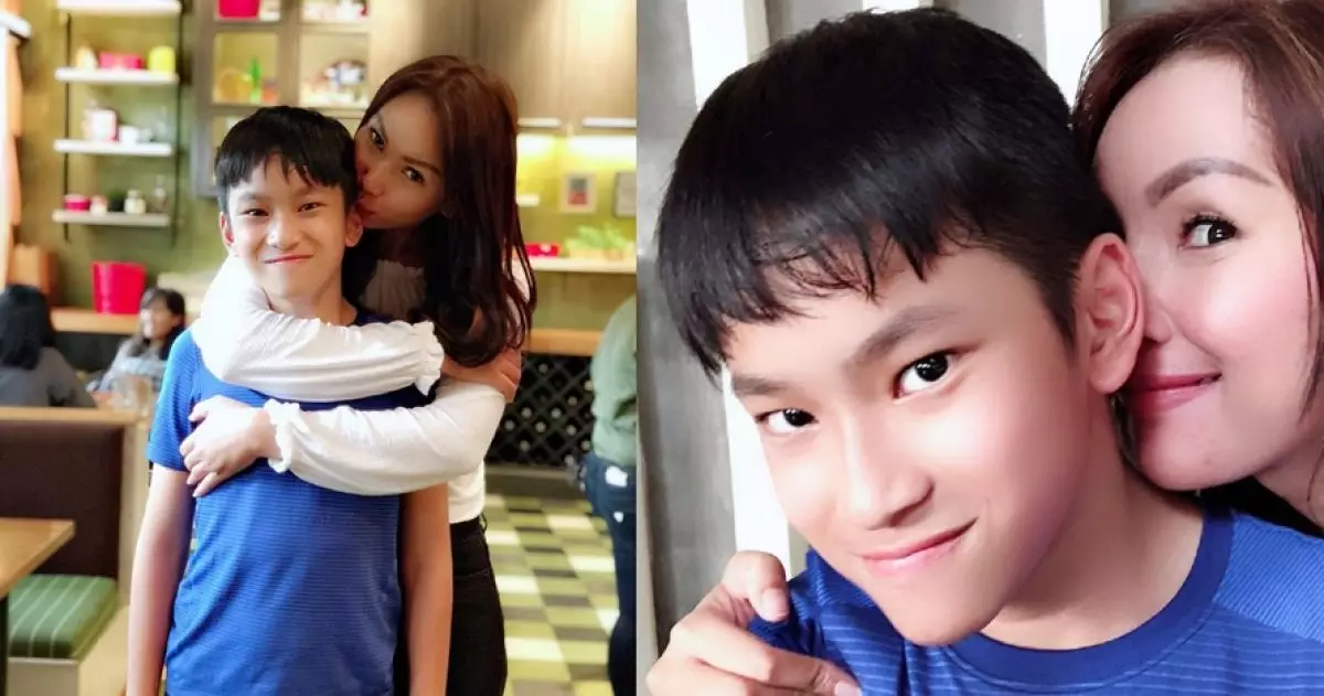 Kalina pamer foto ultah Azka Corbuzier, otot lengannya bikin takjub