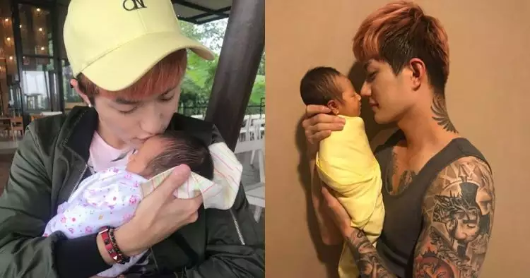Lee Jeong-hoon unggah foto newborn, paras anaknya bikin kagum netizen 