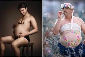 Bukan maternity, 10 potret man-ternity ini bikin geli-geli gimana gitu