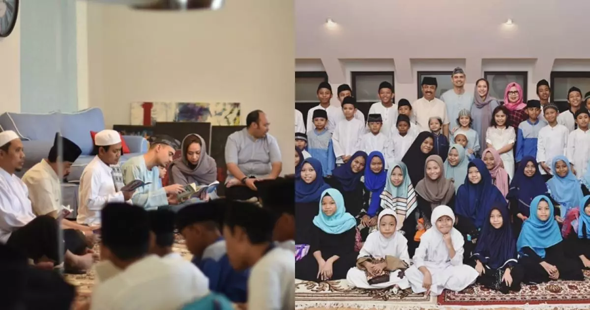 10 Momen Bunga Citra Lestari buka bersama anak yatim, hangat & khidmat