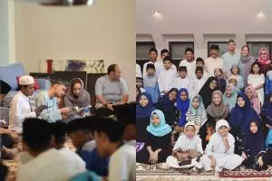 10 Momen Bunga Citra Lestari buka bersama anak yatim, hangat & khidmat