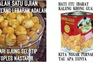 10 Meme 'hidangan Lebaran' ini kocak tapi bikin dongkol gimana gitu