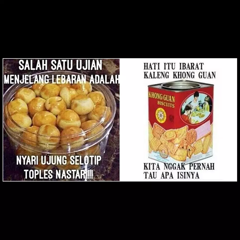 10 Meme 'hidangan Lebaran' ini kocak tapi bikin dongkol gimana gitu