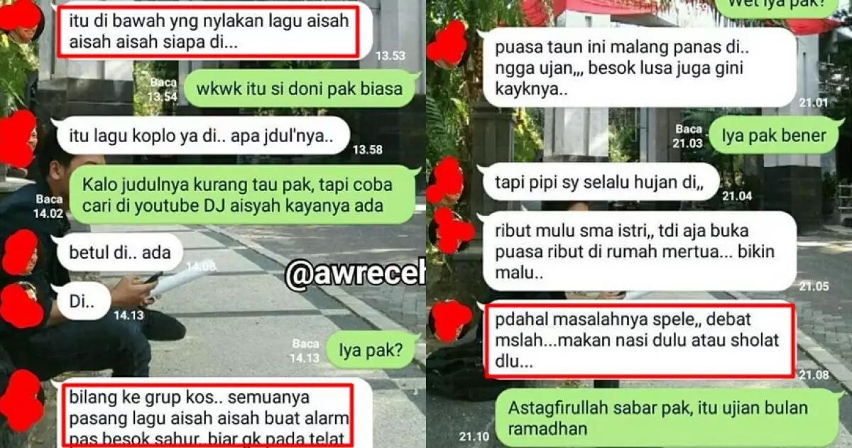 10 Obrolan anak dan bapak kos gaul ini absurdnya bikin ngakak sendiri