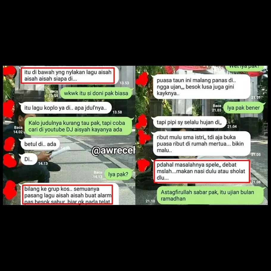 10 Obrolan anak dan bapak kos gaul ini absurdnya bikin ngakak sendiri