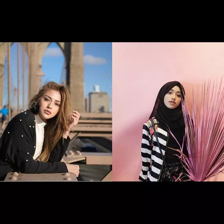 10 Pesona Shirin Al Athrus, hijaber cantik yang mirip Jessica Iskandar