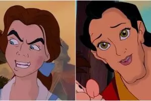 Begini jadinya kalau karakter di 9 film Disney ditukar wajahnya, unik!