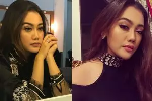5 Gaya simpel Nia Anggia berhijab, si cantik adik mendiang Julia Perez