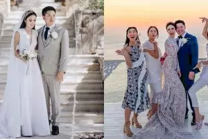 Resmi jadi istri dirut TV, ini 11 momen indah nikahan Ketrin Agustine