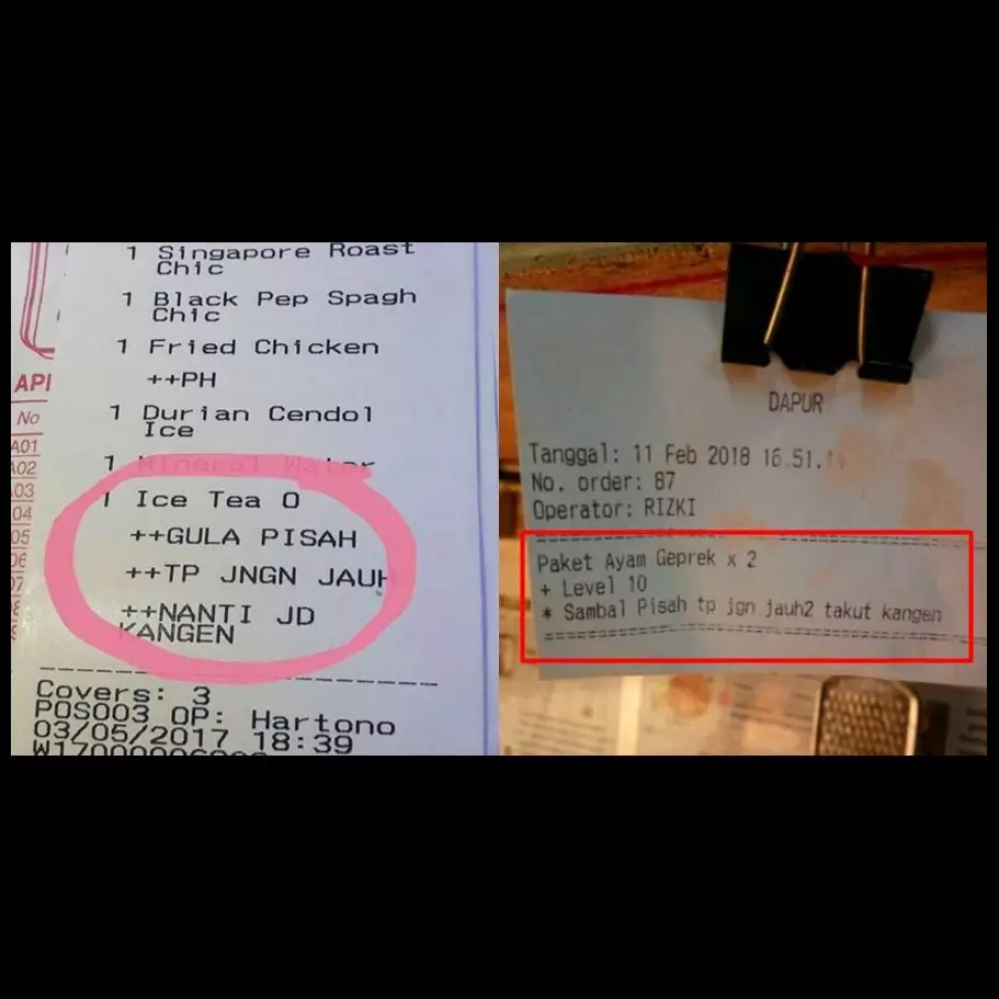 Beda dari biasanya, 6 struk belanja ini bikin ngakak