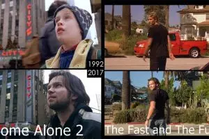 Pria ini foto di 10 lokasi film lawas Hollywood, bikin nostalgia deh