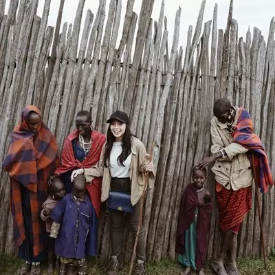 10 Potret Nikita Willy liburan ke Afrika, seru menyatu dengan alam