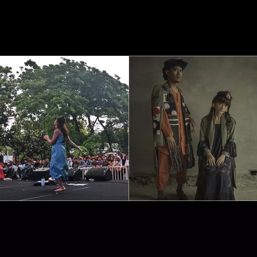 10 Gaya nyentrik Elda 'Stars and Rabbit' saat manggung, sering nyeker