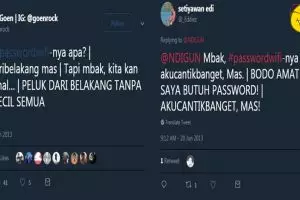 15 Obrolan 'minta password Wi-Fi' ini bikin fakir kuota cengar-cengir